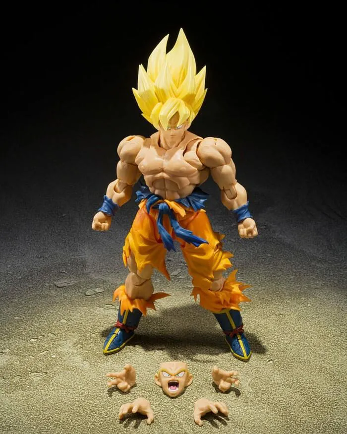 DRAGON BALL - Super Saiyan Son Goku Legendary Super Saiyan S.H. Figuarts Best Selection Action Figure