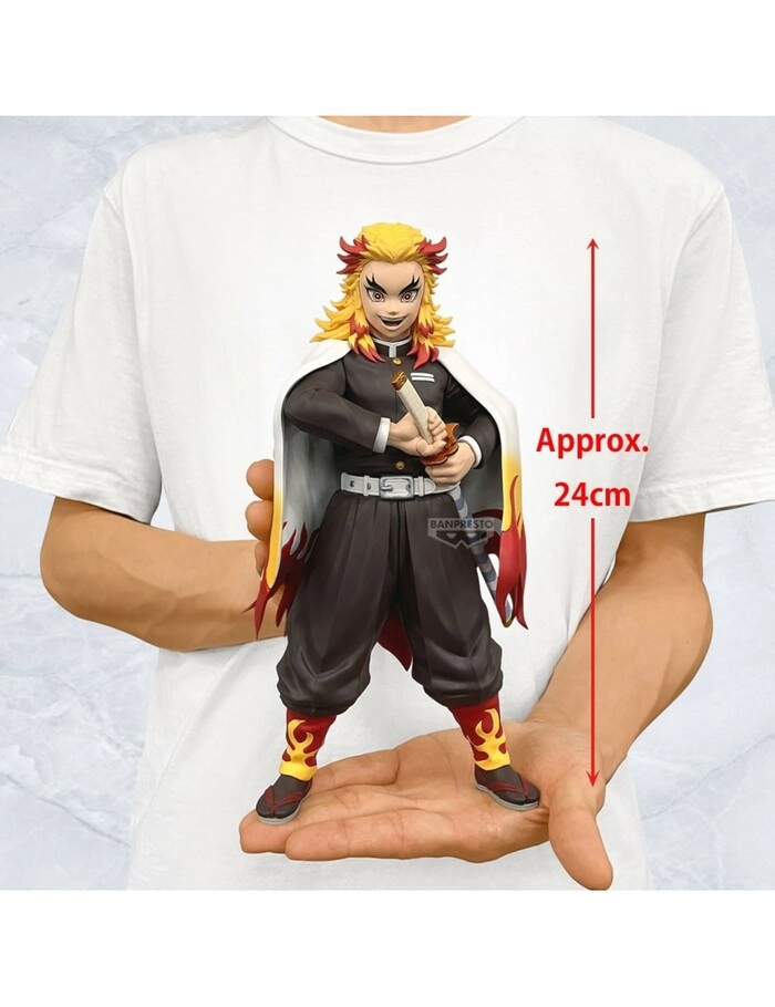 DEMON SLAYER - KIMETSU NO YAIBA - Grandista Kyojuro Rengoku DX Pvc Figure