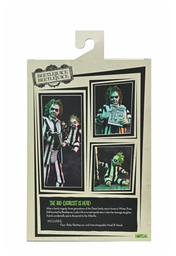 BEETLEJUICE 2024 - Striped Suit Beetlejuice Ultimate Action Figure