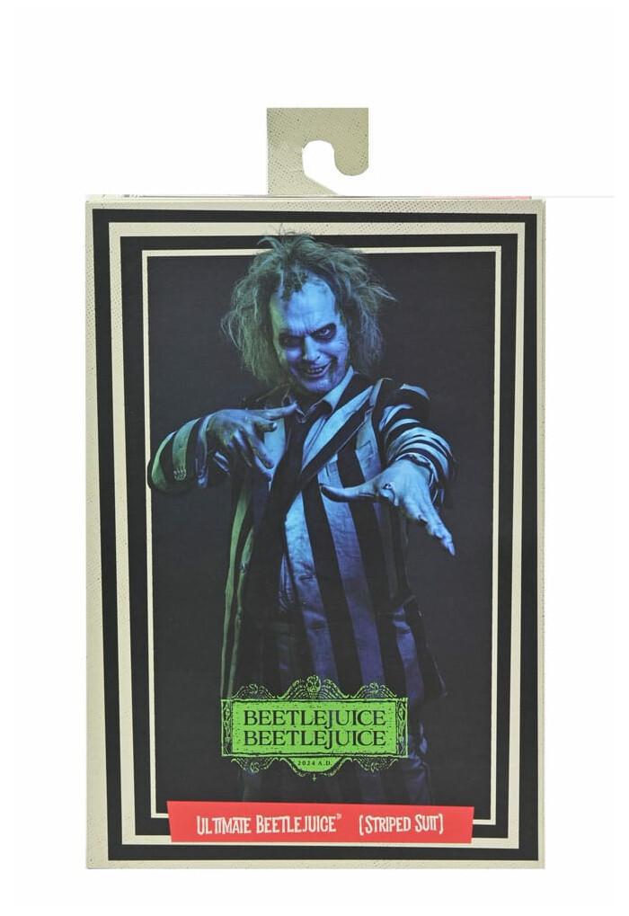 BEETLEJUICE 2024 - Striped Suit Beetlejuice Ultimate Action Figure