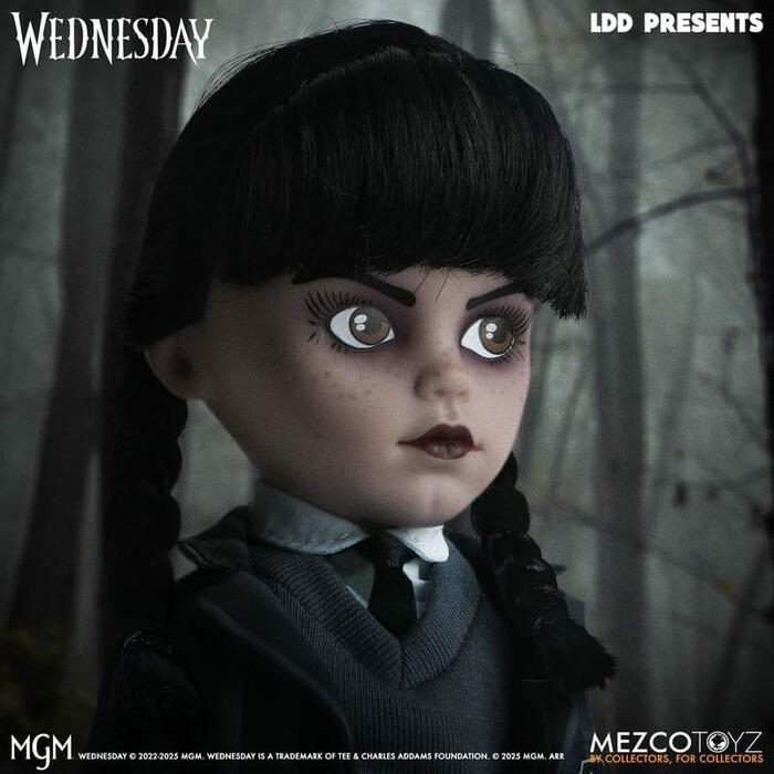 ADDAMS FAMILY - Wednesday Nevermore Academy Uniform Living Dead Dolls