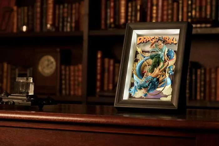 DRAGON BALL Z - Tamashii Art 3D Relief Picture Son Goku & Dragon