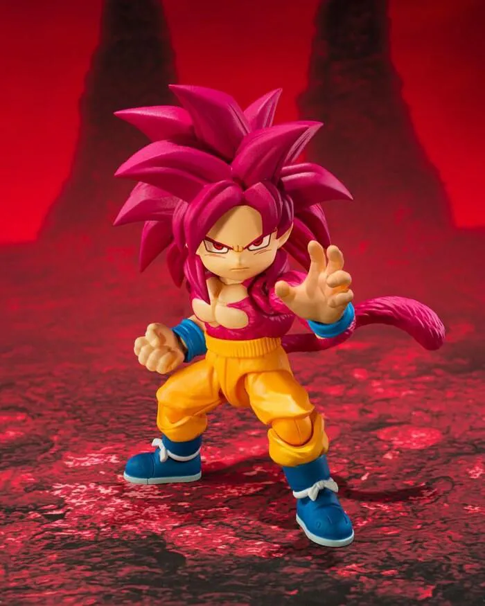 DRAGON BALL - Daima - Son Goku Super Saiyan Level 4 Mini S.H. Figuarts Action Figure