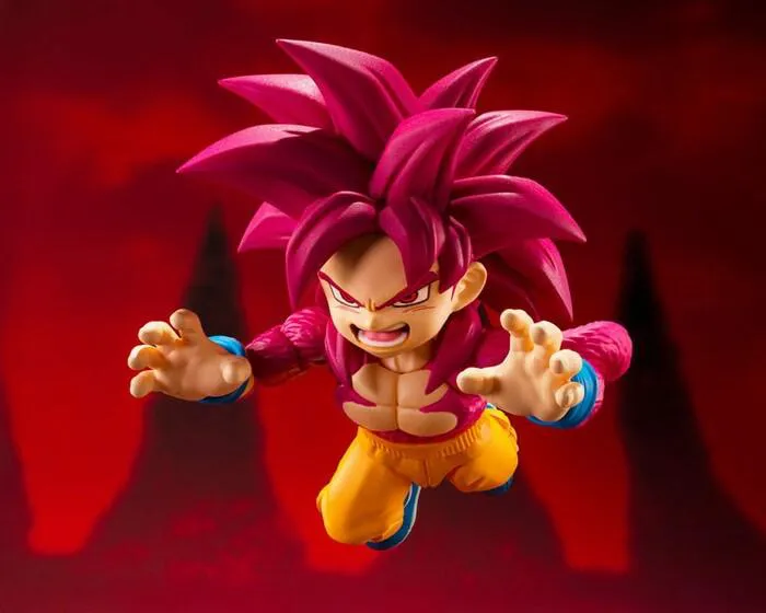 DRAGON BALL - Daima - Son Goku Super Saiyan Level 4 Mini S.H. Figuarts Action Figure