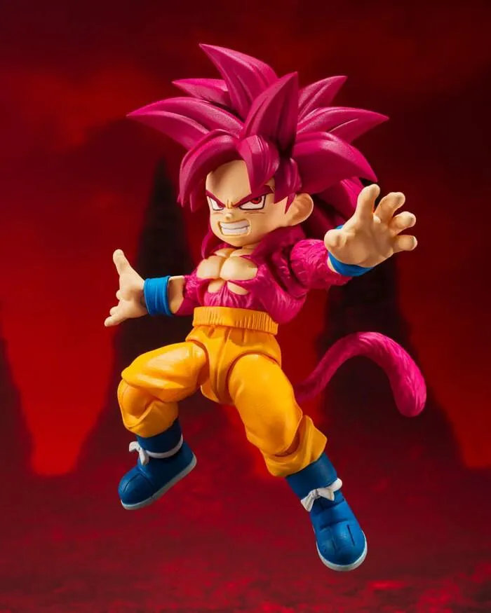 DRAGON BALL - Daima - Son Goku Super Saiyan Level 4 Mini S.H. Figuarts Action Figure