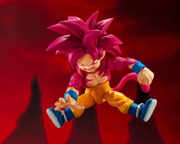 DRAGON BALL - Daima - Son Goku Super Saiyan Level 4 Mini S.H. Figuarts Action Figure
