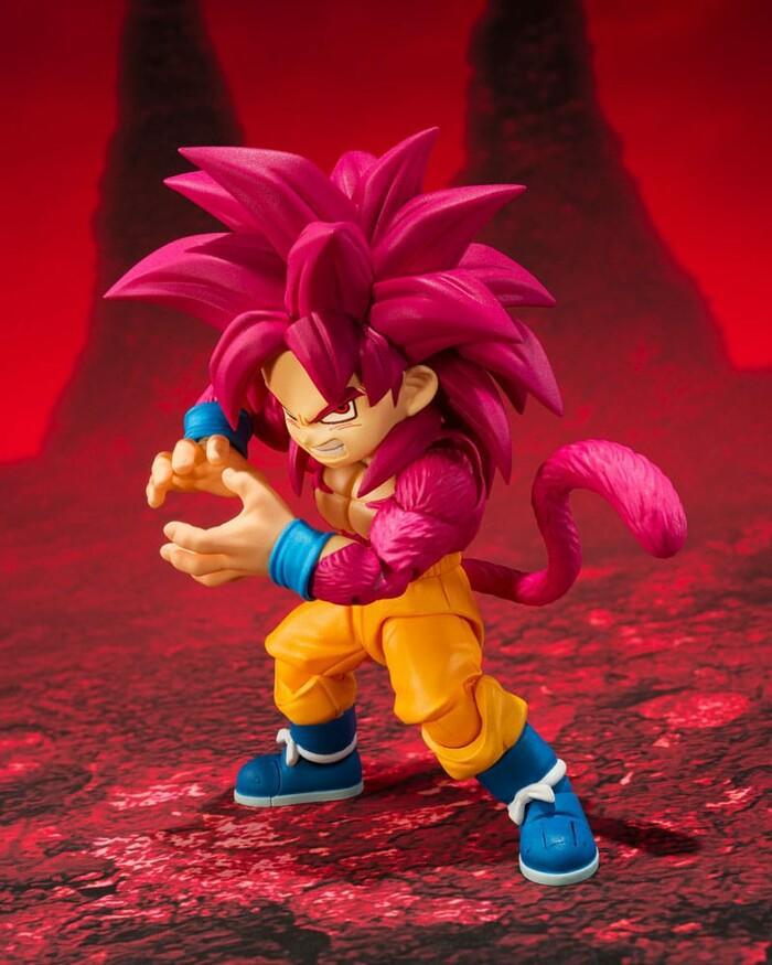 DRAGON BALL - Daima - Son Goku Super Saiyan Level 4 Mini S.H. Figuarts Action Figure