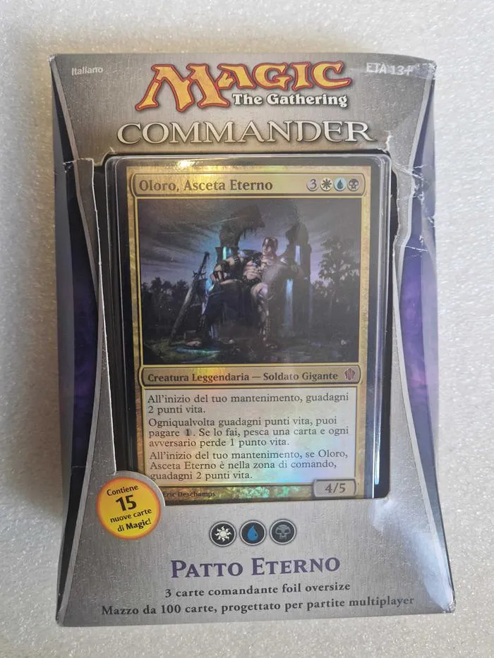MAGIC THE GATHERING - Commander - Mazzo Patto Eterno Eternal Bargain Deck Italiano - Damaged Box