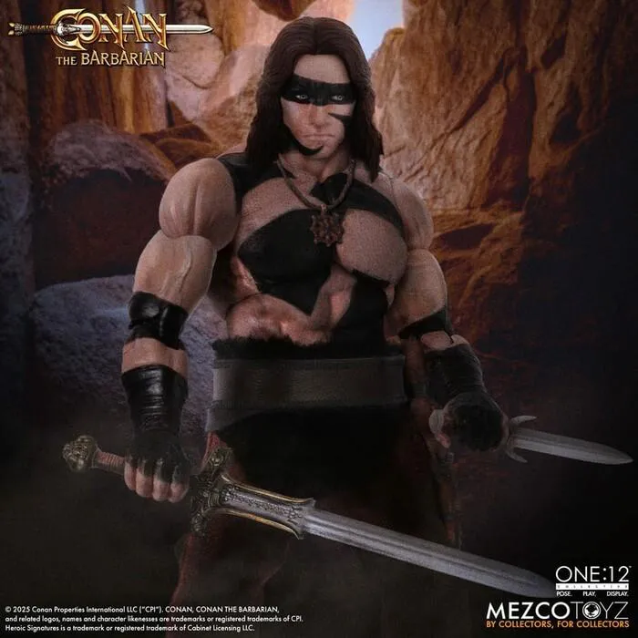 CONAN - The Barbarian 1982 - Conan Arnold Schwarzenegger 1/12 Action Figure