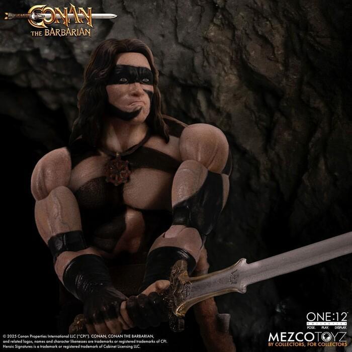 CONAN - The Barbarian 1982 - Conan Arnold Schwarzenegger 1/12 Action Figure