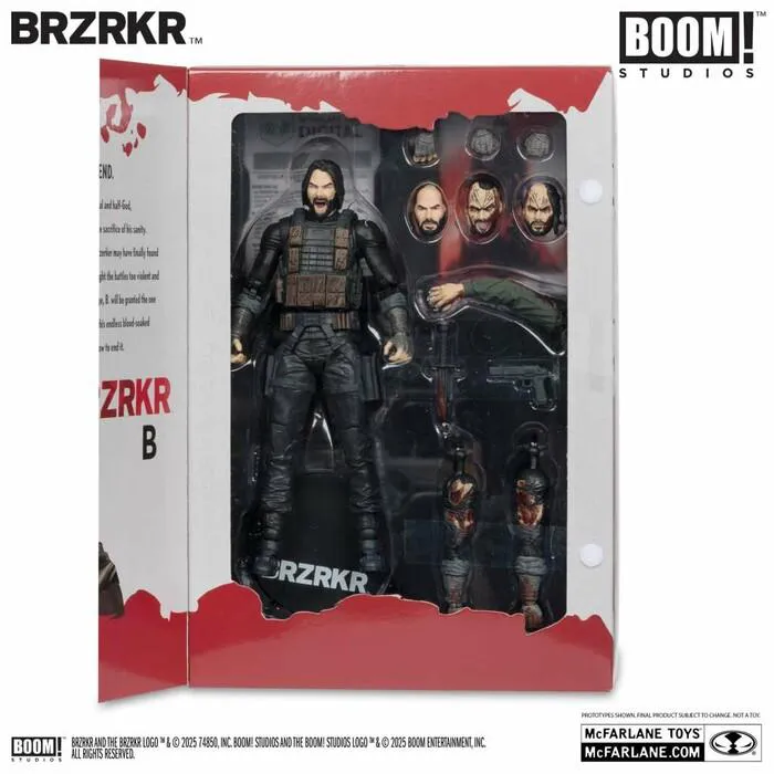 BRZRKR - Keanu Reeves Action Figure