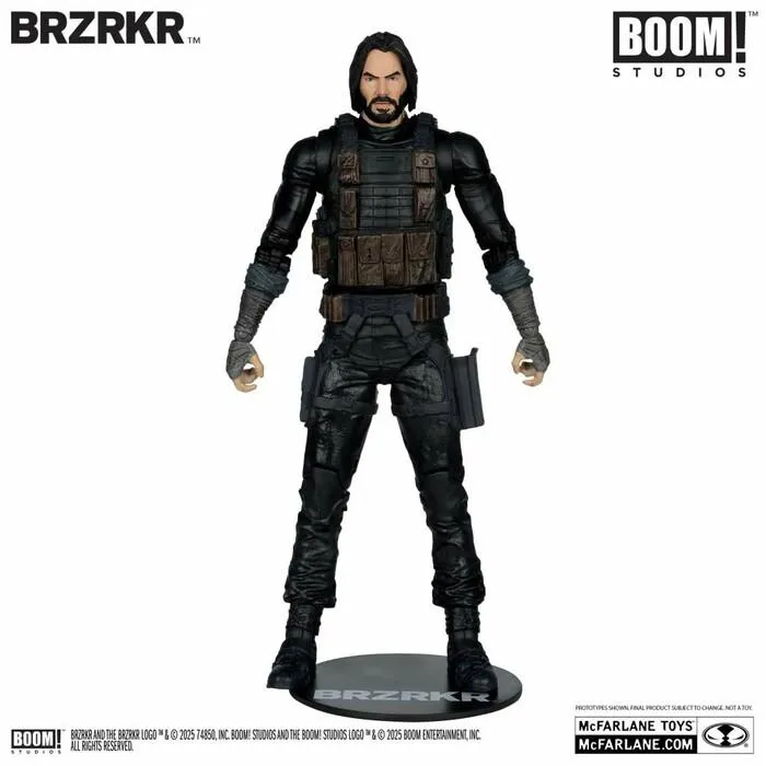 BRZRKR - Keanu Reeves Action Figure