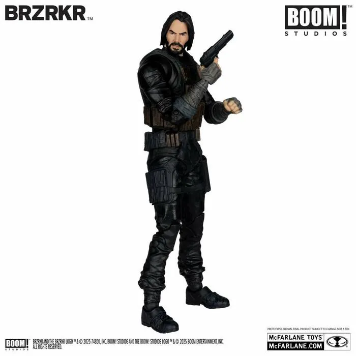 BRZRKR - Keanu Reeves Action Figure