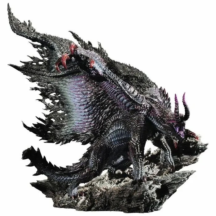 MONSTER HUNTER RISE - Capcom Figure Builder Creator's Model - Black Eclipse Wyvern Gore Magala Pvc Figure