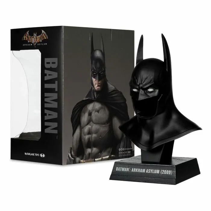 BATMAN - Arkham Asylum - Bat Cowl 1/3 Mini Replica