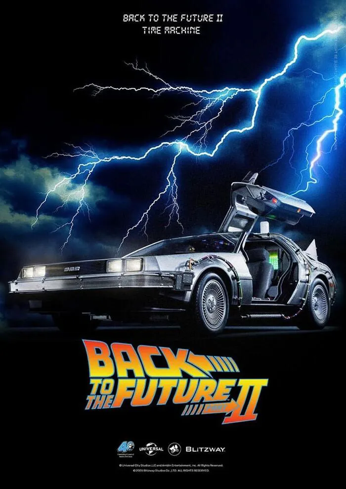 RITORNO AL FUTURO - Back to the Future II - DeLorean Time Machine 1/6 Premium UMS Vehicle