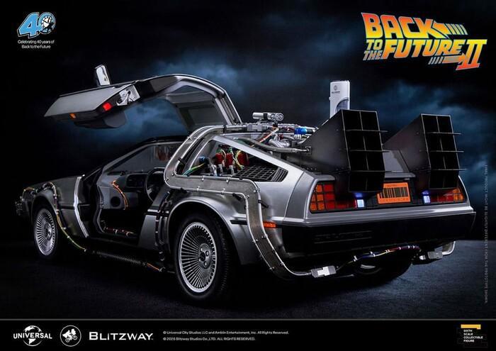 RITORNO AL FUTURO - Back to the Future II - DeLorean Time Machine 1/6 Premium UMS Vehicle