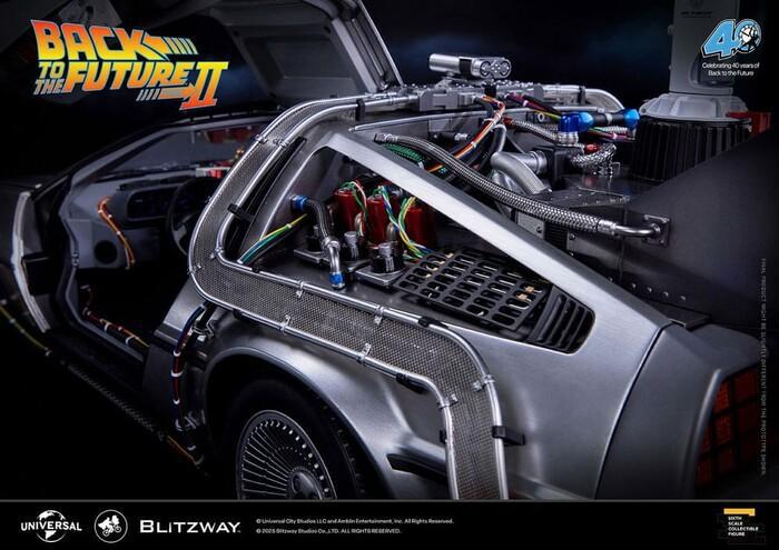 RITORNO AL FUTURO - Back to the Future II - DeLorean Time Machine 1/6 Premium UMS Vehicle