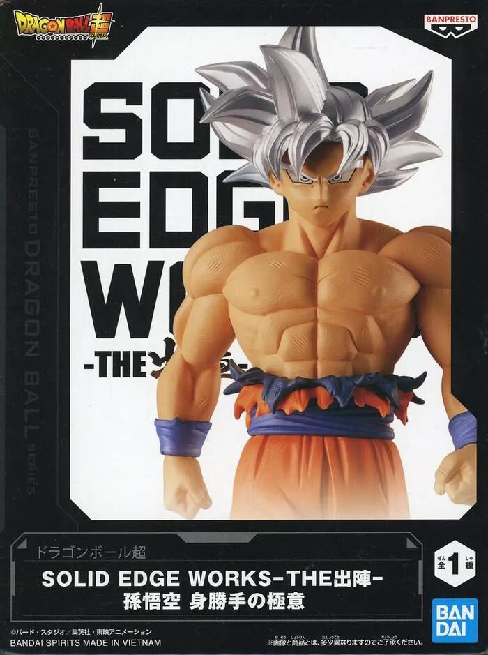 DRAGON BALL - Super - Solid Edge Works - The Departure - Son Goku Ultra Instinct Pvc Figure