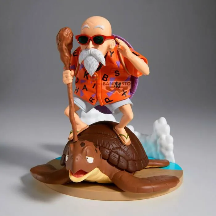 DRAGON BALL - History Box - Muten Roshi Umigame Pvc Figure