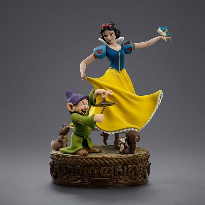 DISNEY - Snow White and the Seven Dwarfs - Snow White and Dopey 1/10 Art Scale Statue