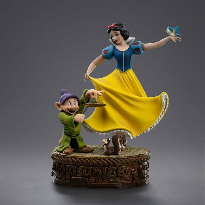 DISNEY - Snow White and the Seven Dwarfs - Snow White and Dopey 1/10 Art Scale Statue