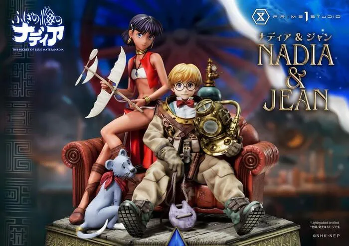SECRET OF THE BLUE WATER - Concept Masterline Series - Nadia & Jean 1/6 Statue