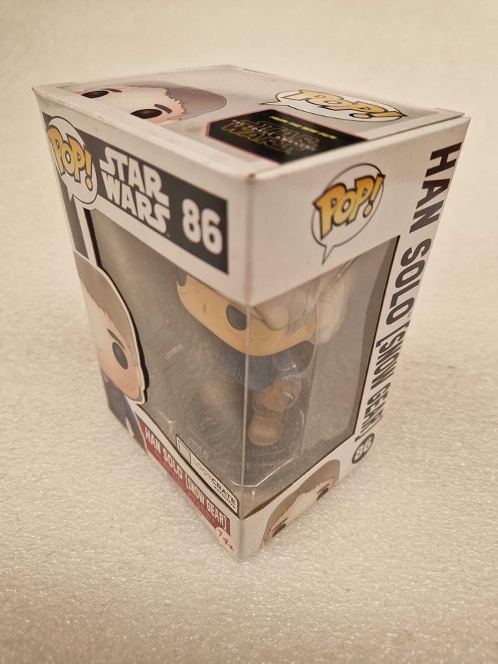 POP! Star Wars Episode VII #86 - Han Solo Snow Gear Bobble-Head Vinyl Figure - Damaged Box