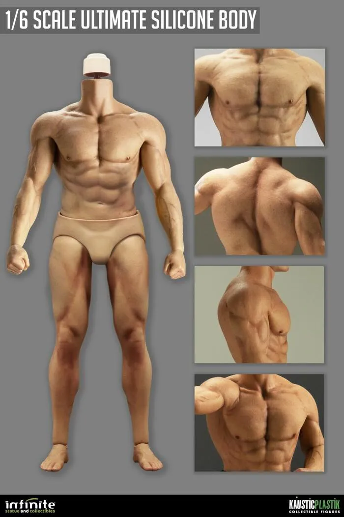 Ultimate Silicone Body for 1/6 Action Figure 12"