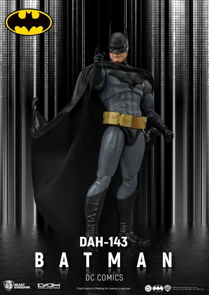 BATMAN - Batman 1/9 Dynamic 8ction Heroes Action Figure DAH-143