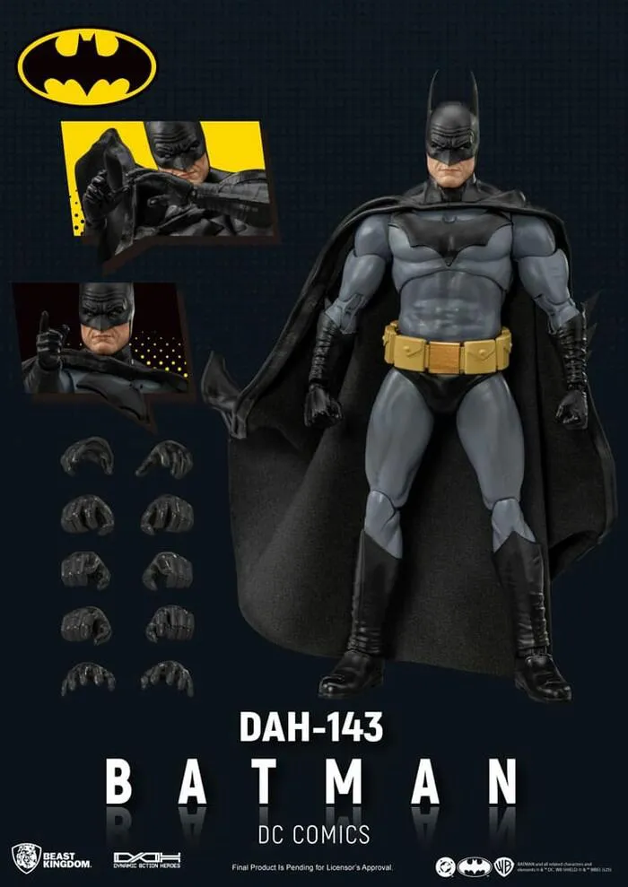 BATMAN - Batman 1/9 Dynamic 8ction Heroes Action Figure DAH-143