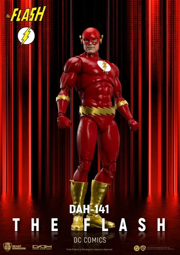 DC COMICS - The Flash 1/9 Dynamic 8ction Heroes Action Figure DAH-141