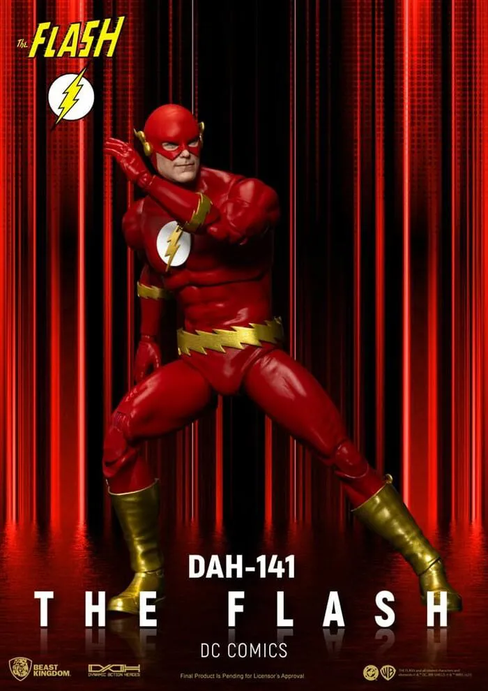 DC COMICS - The Flash 1/9 Dynamic 8ction Heroes Action Figure DAH-141