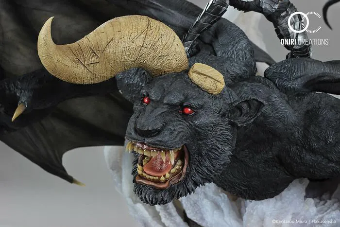 BERSERK - Guts & Zodd VS Ganishka Epic Diorama Polystone Statue