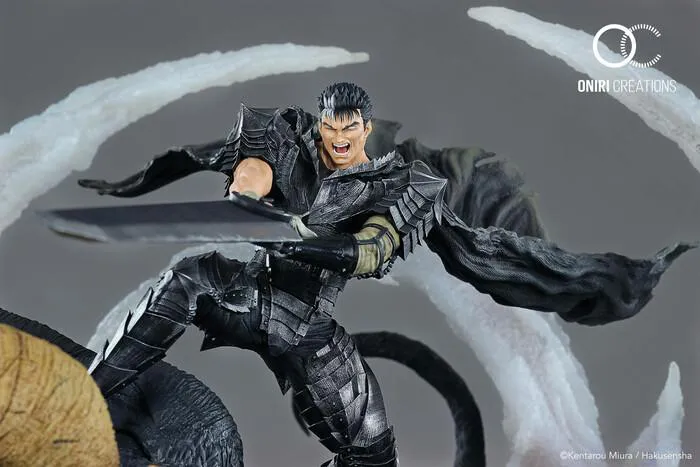 BERSERK - Guts & Zodd VS Ganishka Epic Diorama Polystone Statue