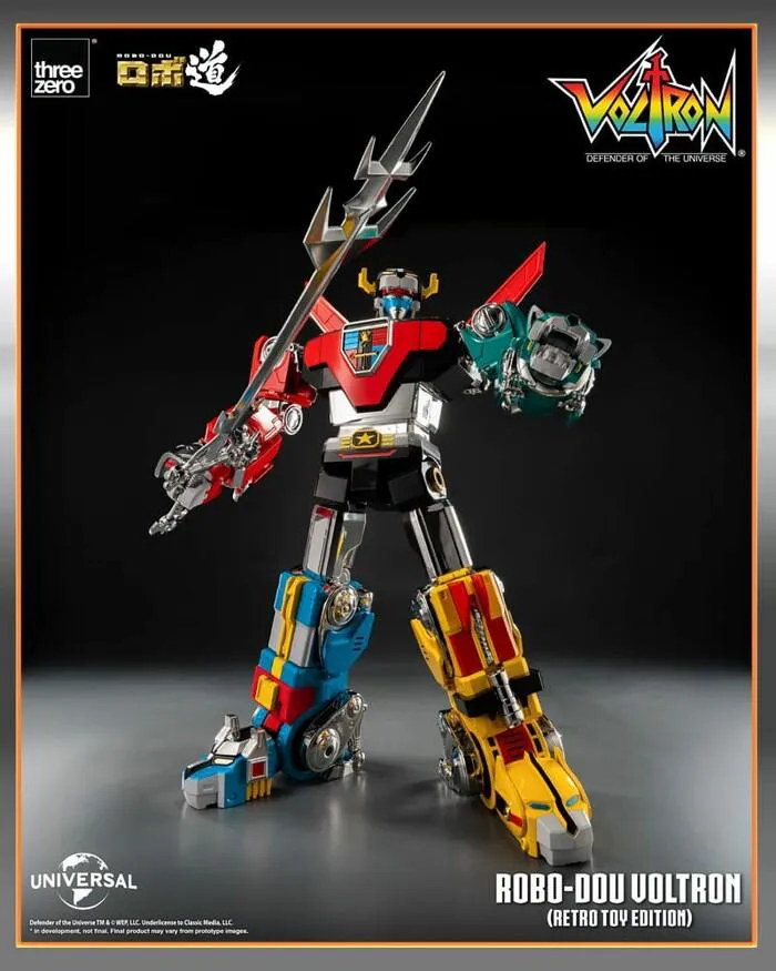 VOLTRON - Defender of the Universe - Golion Retro Toy Edition Robo-Dou Action Figure