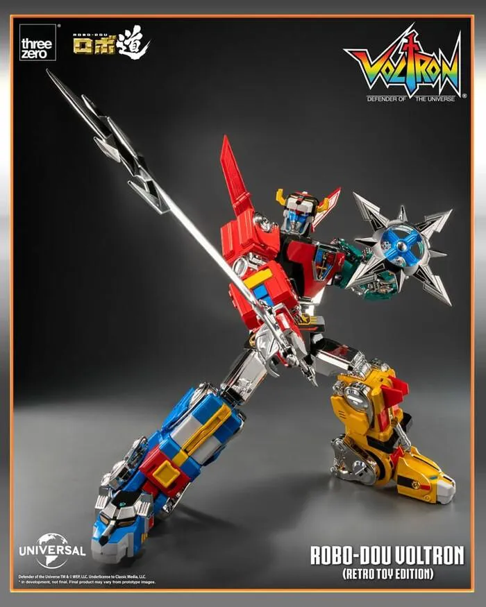 VOLTRON - Defender of the Universe - Golion Retro Toy Edition Robo-Dou Action Figure