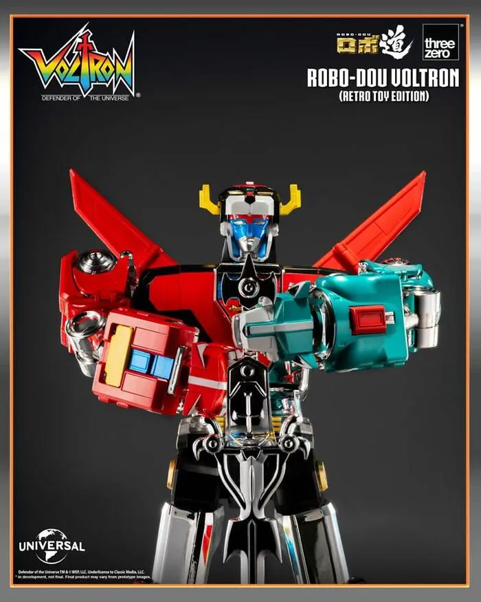 VOLTRON - Defender of the Universe - Golion Retro Toy Edition Robo-Dou Action Figure