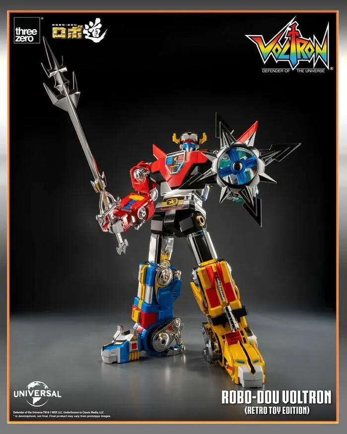 VOLTRON - Defender of the Universe - Golion Retro Toy Edition Robo-Dou Action Figure