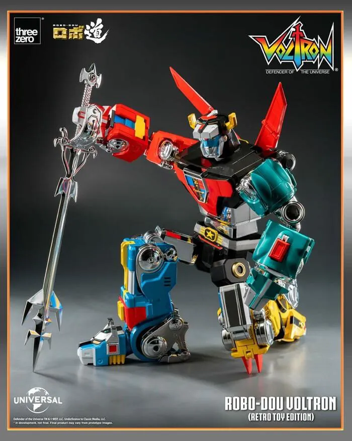 VOLTRON - Defender of the Universe - Golion Retro Toy Edition Robo-Dou Action Figure