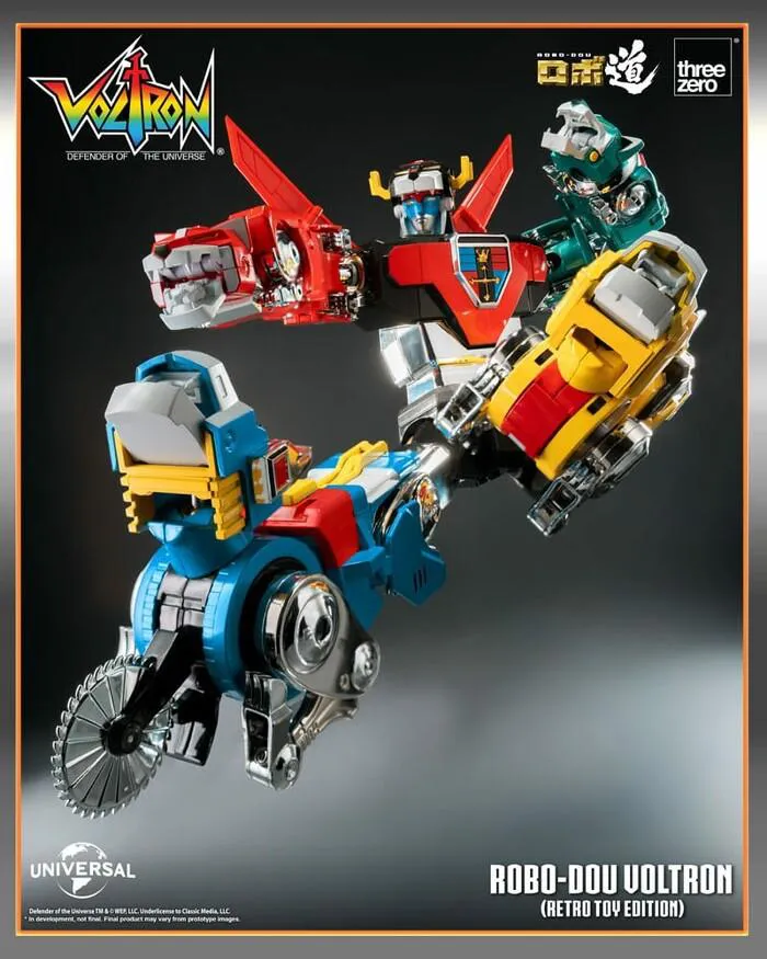 VOLTRON - Defender of the Universe - Golion Retro Toy Edition Robo-Dou Action Figure