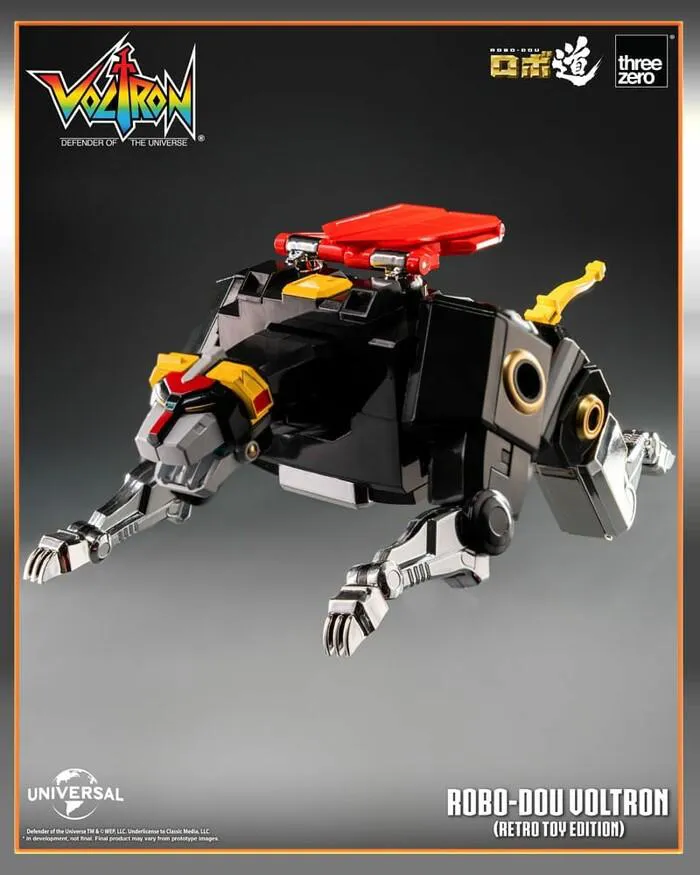 VOLTRON - Defender of the Universe - Golion Retro Toy Edition Robo-Dou Action Figure