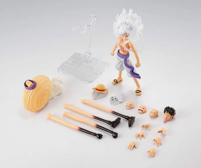 ONE PIECE - Monkey D. Luffy Gear 5 Future Island Egghead S.H. Figuarts Action Figure