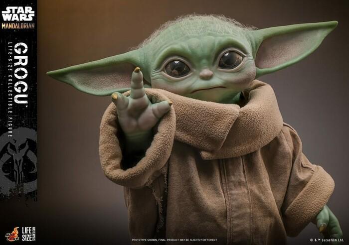 STAR WARS - The Mandalorian - Grogu Masterpiece Life-Size 1/1 Action Figure