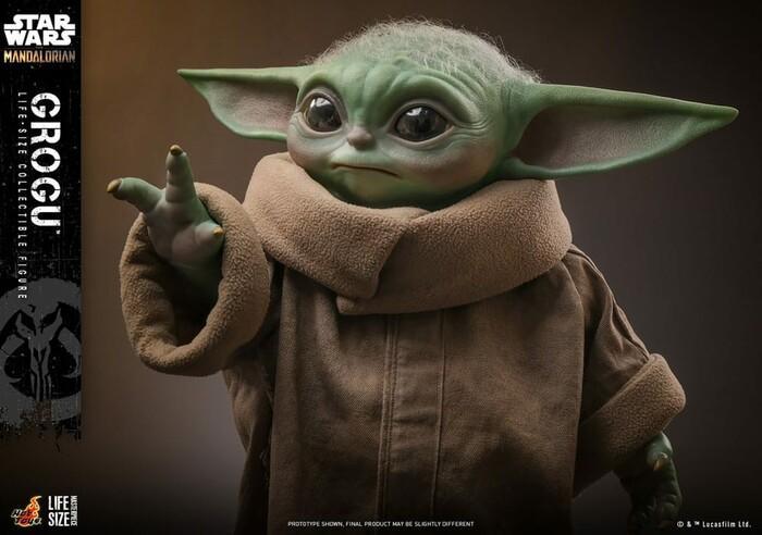 STAR WARS - The Mandalorian - Grogu Masterpiece Life-Size 1/1 Action Figure
