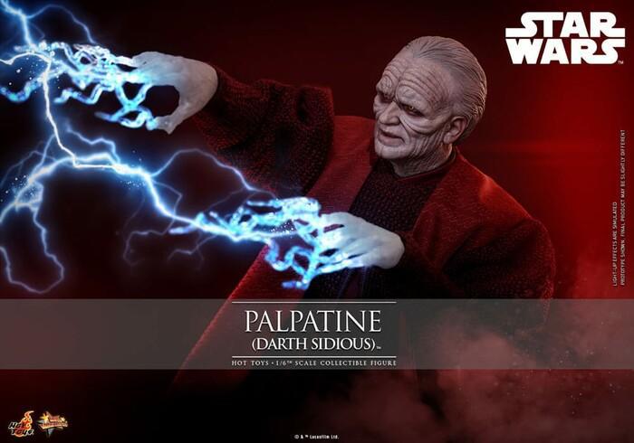 STAR WARS - Episode III - Revenge of the Sith - Palpatine Darth Sidious 1/6 Action Figure 12" MMS805