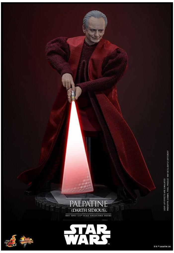 STAR WARS - Episode III - Revenge of the Sith - Palpatine Darth Sidious 1/6 Action Figure 12" MMS805