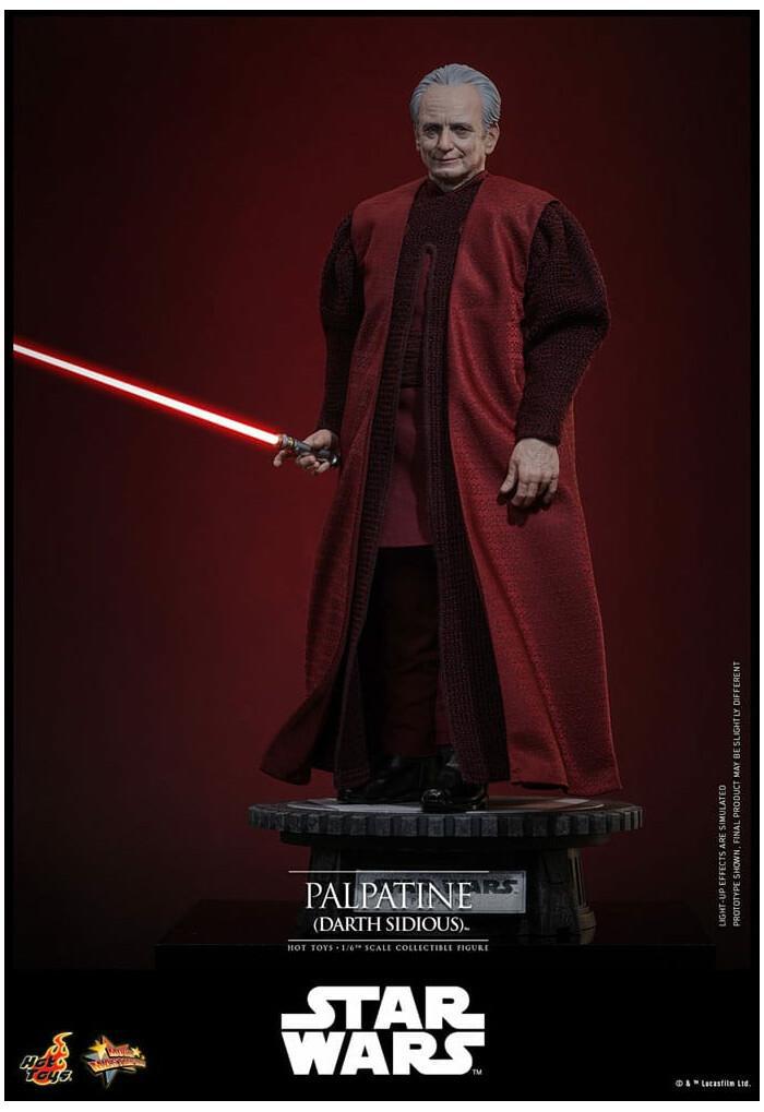STAR WARS - Episode III - Revenge of the Sith - Palpatine Darth Sidious 1/6 Action Figure 12" MMS805