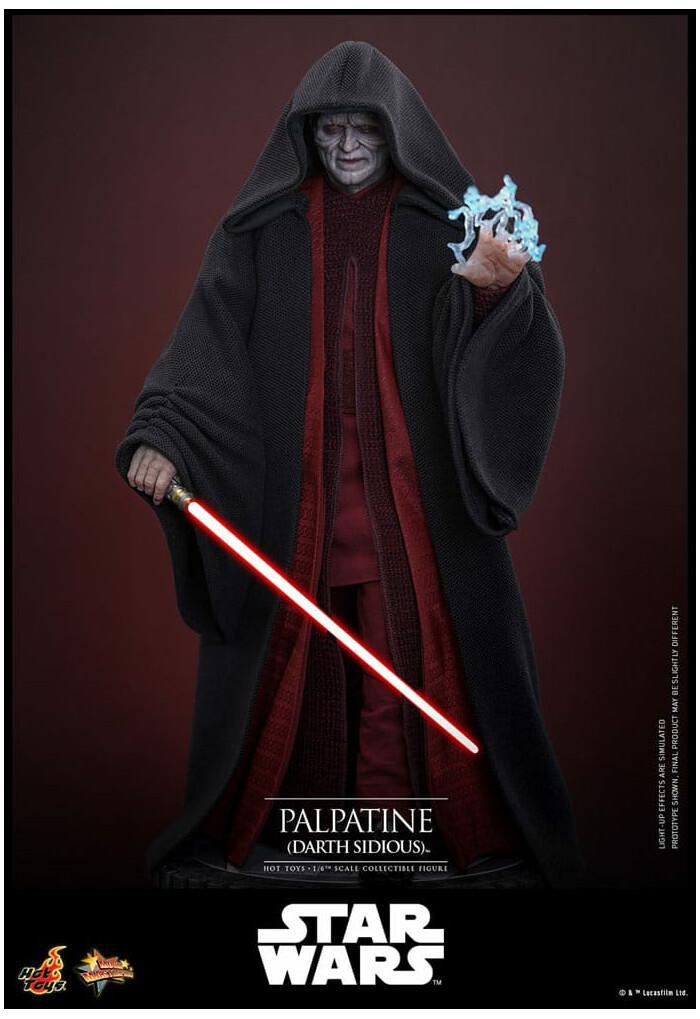 STAR WARS - Episode III - Revenge of the Sith - Palpatine Darth Sidious 1/6 Action Figure 12" MMS805