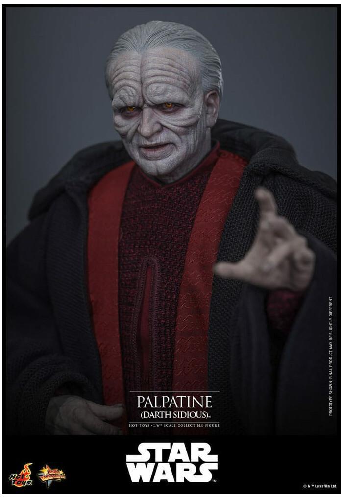 STAR WARS - Episode III - Revenge of the Sith - Palpatine Darth Sidious 1/6 Action Figure 12" MMS805